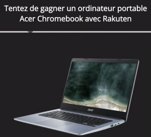 A gagner: 1 x 427€ ordinateur portable Acer 💻 