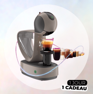 Découvrez le bon plan du jour: [4] machine à café Dolce Gusto à gagner (119€) ☕