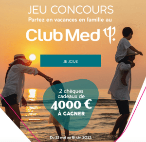 Participez au jeu concours Bréal en partenariat avec Club Med et gagnez deux chèques de 4000€!