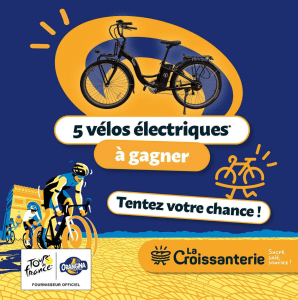 5 vélos électriques à remporter avec La Croissanterie et Orangina