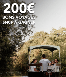 Votre bon d'achat SNCF 100 euros disponible
