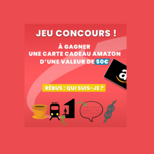 Une carte cadeau Amazon 50€ pour vous?