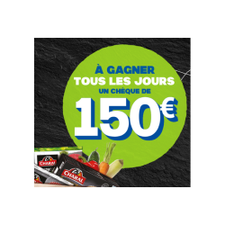 Tentez votre chance avec le Grand Jeu Charal et remportez 128x150 € ! 💶🎁