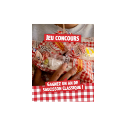 Concours Cochonou : Gagnez 1 An de Saucissons Cochonou Classique 🎁🥓