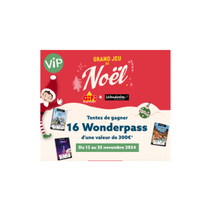 🎁 Participez au concours GiFi et gagnez un coffret Wonderpass de 300 € ! 🌟