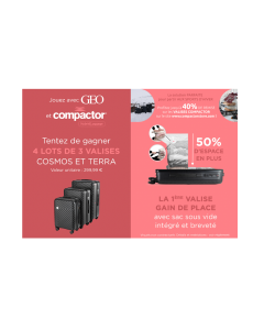 🎒 Gagnez un lot de 3 valises Compactor et voyagez sans compromis ! ✈️