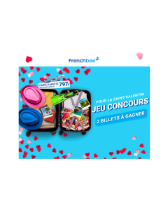 ✈️💙 Concours French Bee : à vous 2 billets d’avion pour la destination de vos rêves ! 🌍🎁