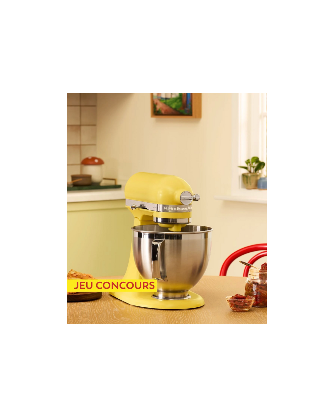 Tentez votre chance : gagnez un robot pâtissier KitchenAid couleur “Butter” avec Gault&Millau !