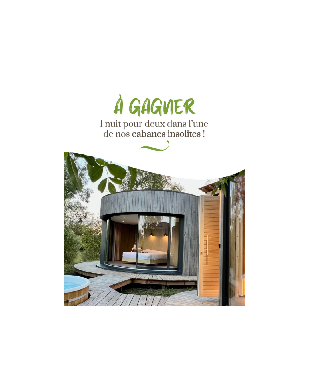 Offrez-vous une nuit magique dans une cabane insolite grâce au Domaine des Feuilles