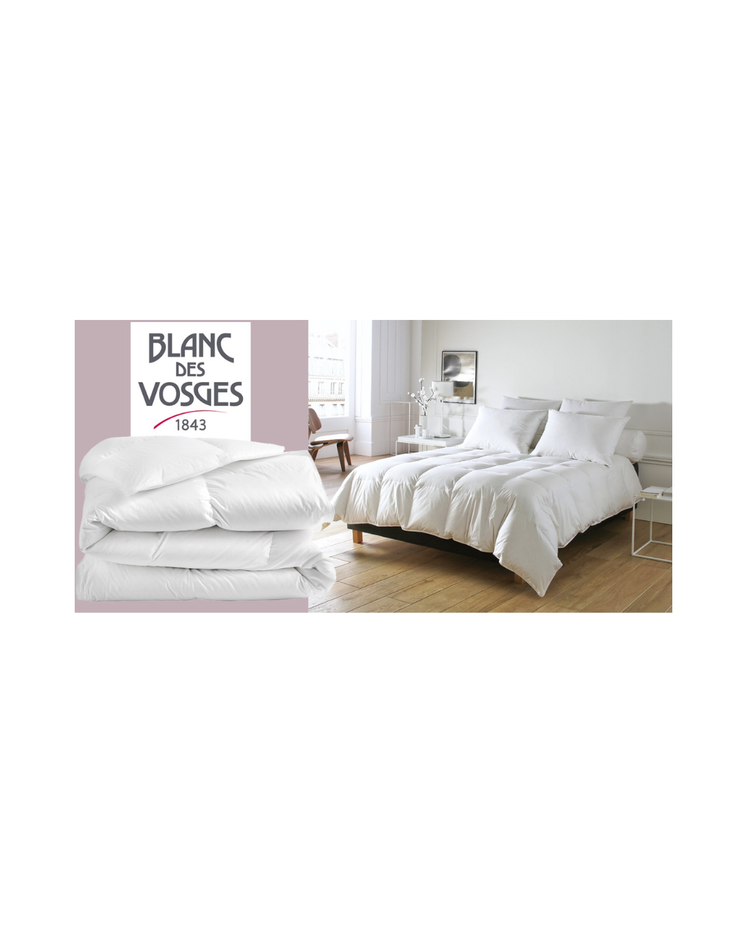 Voici comment remporter votre couette de luxe Blanc des Vosges (valeur 745€) ! 😍