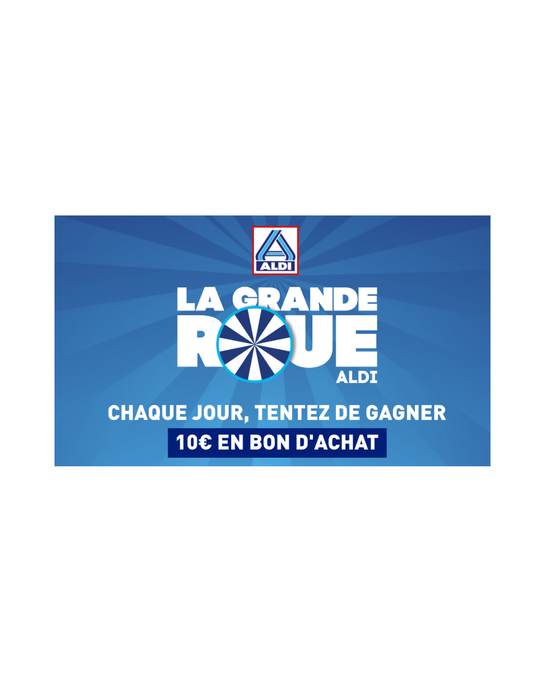 Gagnez 1 AN de courses chez ALDI (valeur 2 500€) ! 🎉