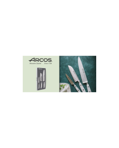 Gagnez un coffret de couteaux Riviera Blanc Arcos et devenez le chef de votre cuisine !