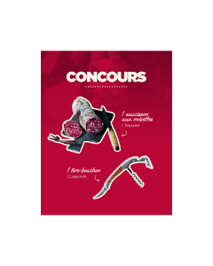 Un duo d’exception à remporter – Gagnez un saucisson au taureau + un tire-bouchon Laguiole