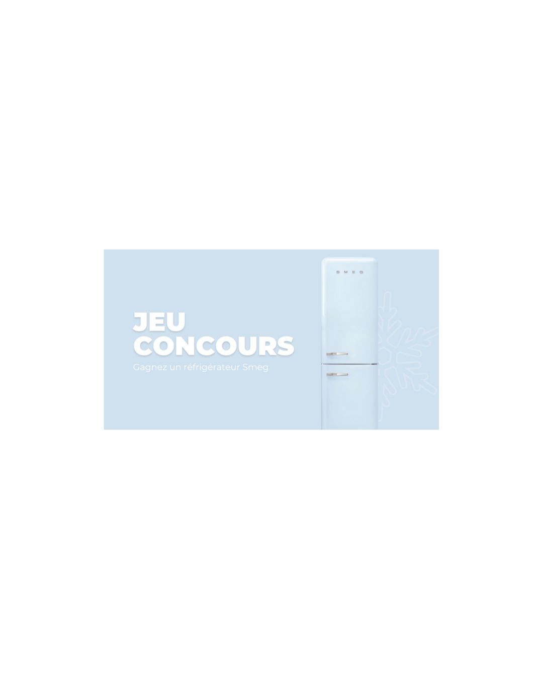 Concours SMEG : gagnez un réfrigérateur design à 1 999 € !