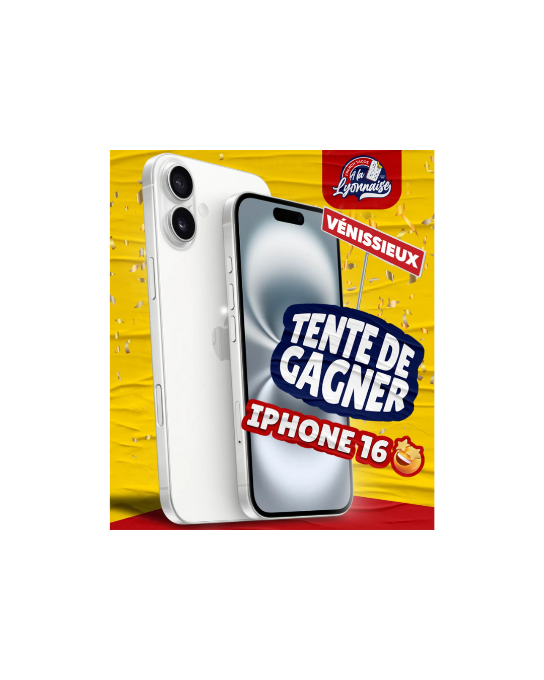 CONCOURS DE FOLIE : Gagnez l’iPhone 16 dernière génération !