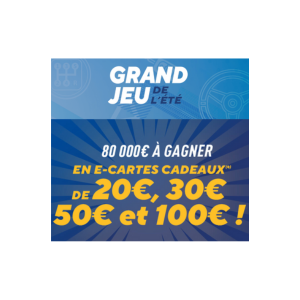 Grand Jeu de l’Été L’Auto E.Leclerc : 80 000 € de cartes cadeaux à gagner !