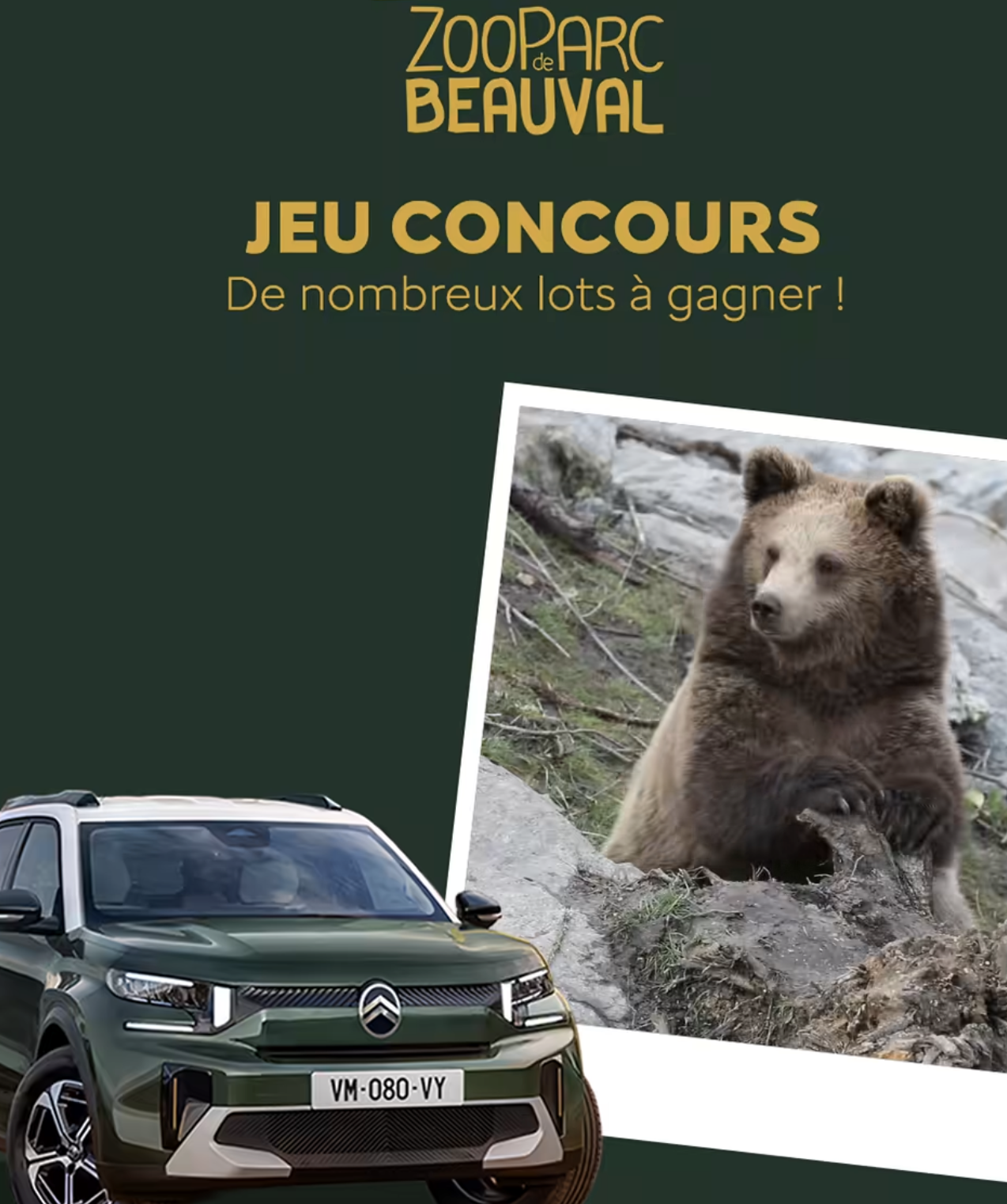 Gagnez un parrainage (valeur 1000€) + un week-end magique au ZooParc de Beauval !