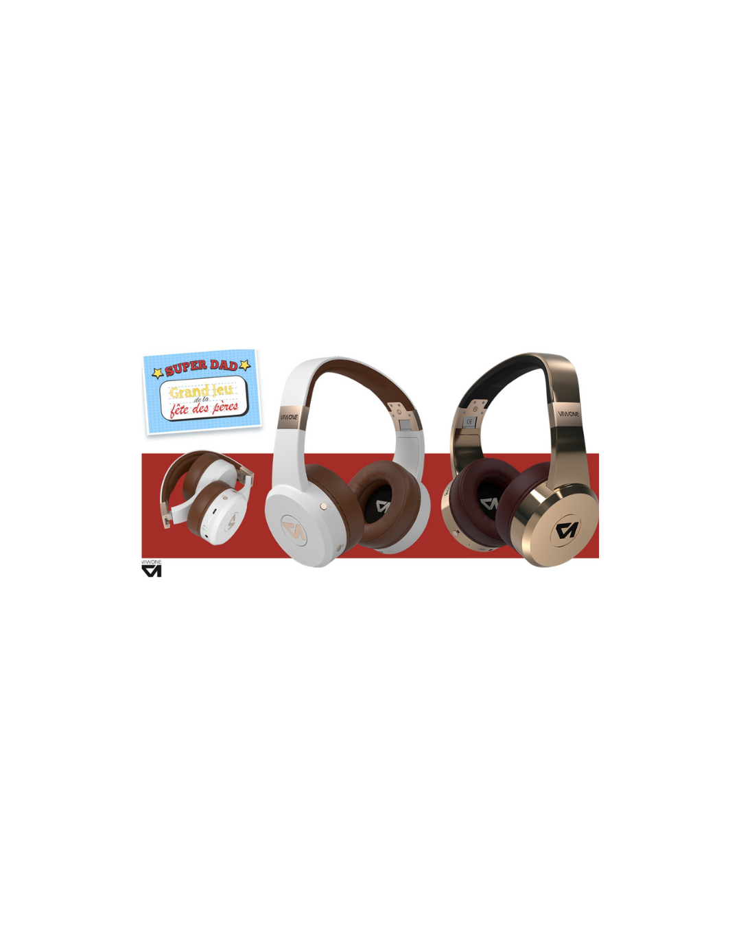 À gagner : le casque audio Viwone Pure + Premium ou Rebel — performance et élégance réunies