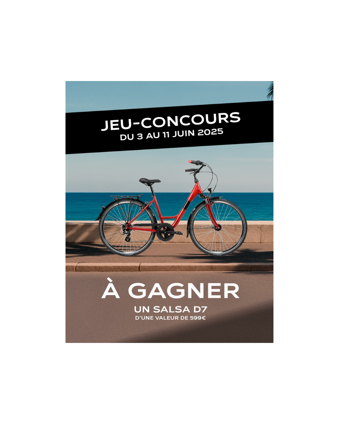 Prenez la route de l’été : un vélo Gitane Salsa D7 à gagner