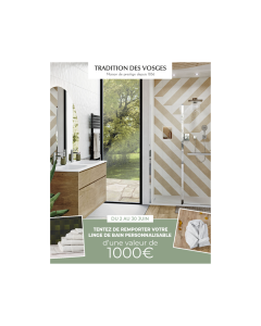 1 000 € de linge de bain haut de gamme Tradition des Vosges pour sublimer votre quotidien
