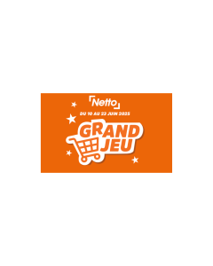 Jusqu’à 150 € offerts chaque jour avec le grand jeu Netto !
