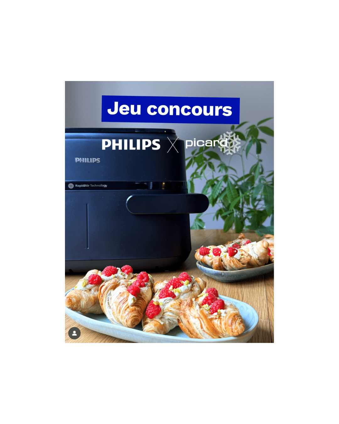 Gagnez un Airfryer Philips Double Panier + 100 € chez Picard