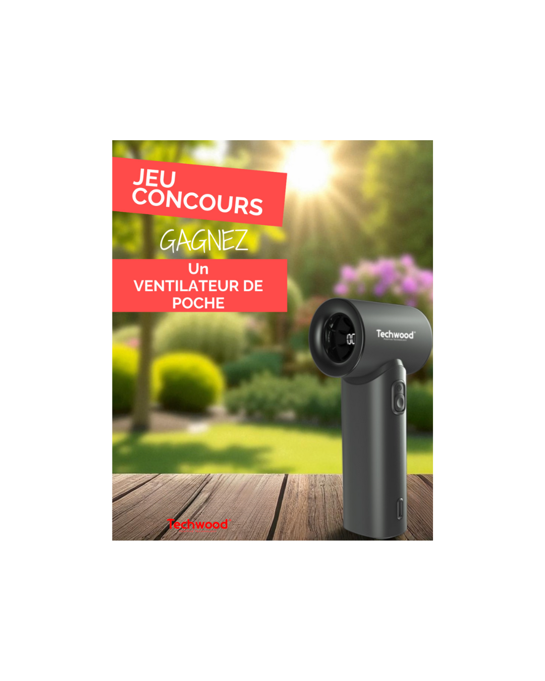 Restez frais tout l’été avec Techwood !