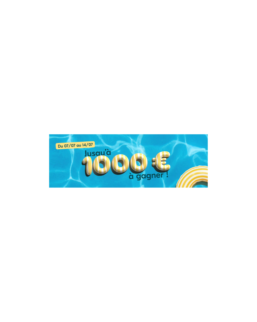 C’est votre dernière chance : 1000€ à gagner… et c’est aujourd'hui ou jamais !