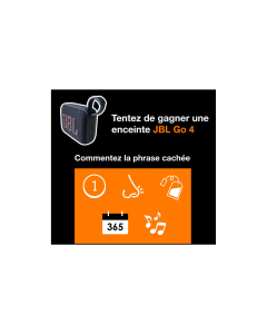 Vibration, puissance, style… le combo parfait pour votre été grâce à cette enceinte JBL offerte !