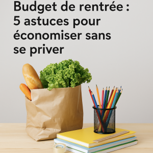 Budget de rentrée : 5 astuces pour économiser sans se priver