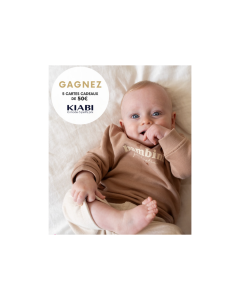 Gagnez 50 € chez Kiabi pour chouchouter votre tout-petit !