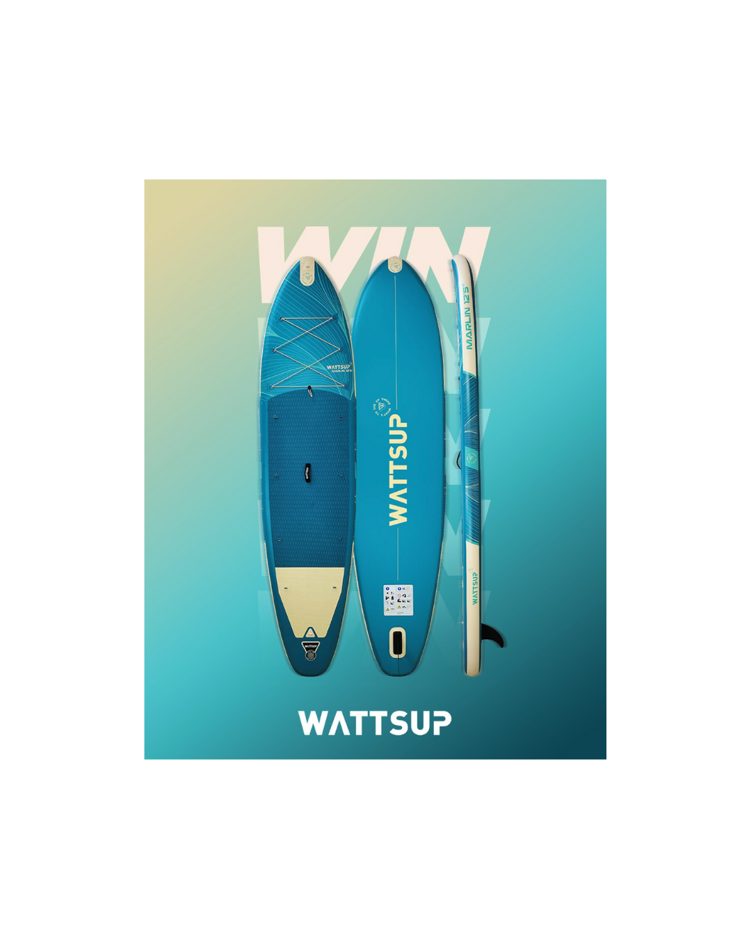 Gagnez un paddle Wattsup et vivez l’été les pieds dans l’eau !