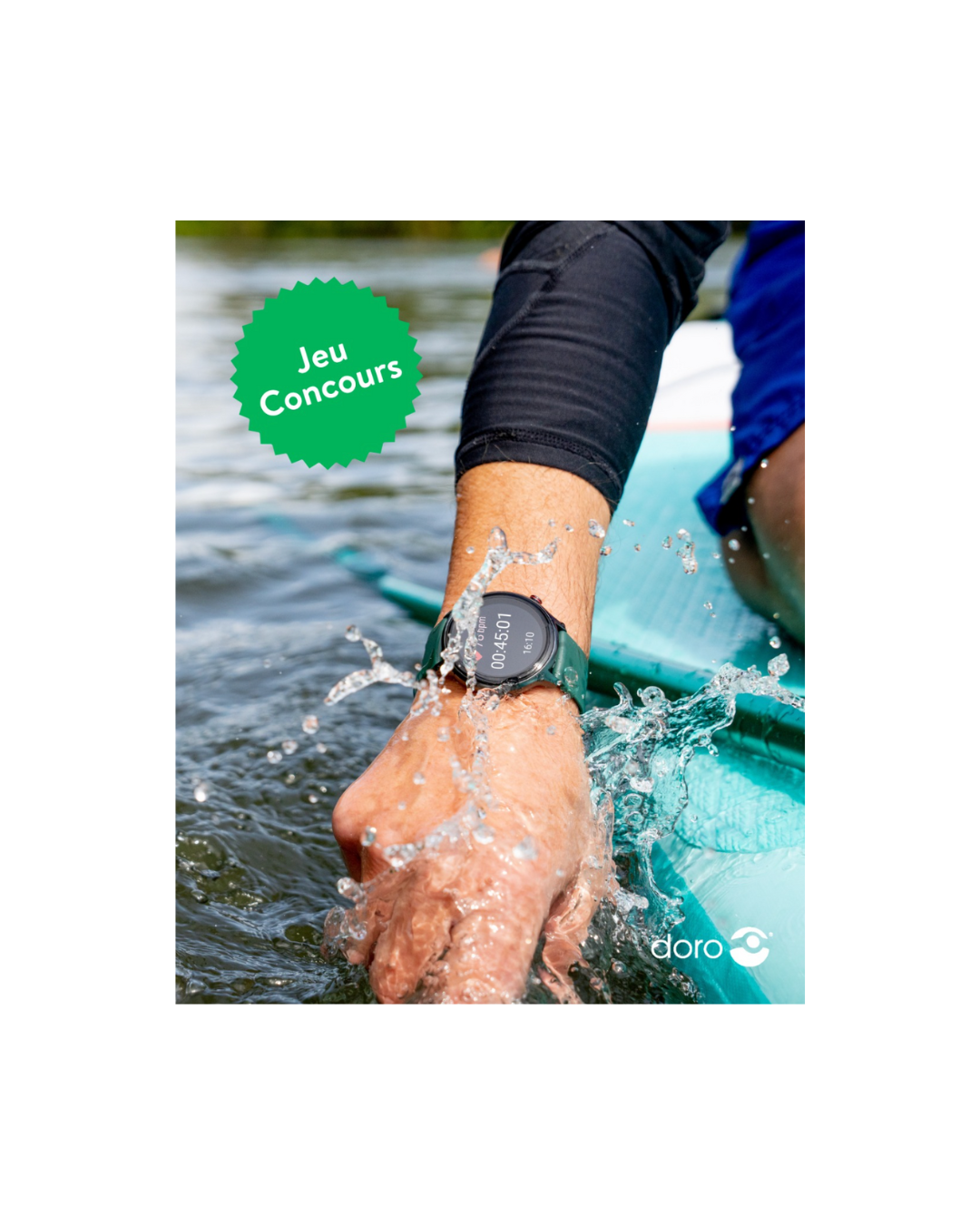 Gagnez votre montre connectée pour un été actif et connecté avec Doro !