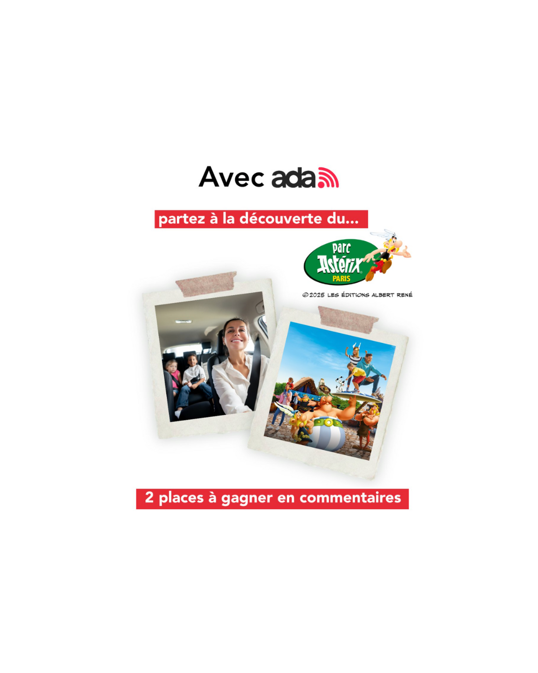 Gagnez 2 entrées pour le Parc Astérix et vivez une journée héroïque !
