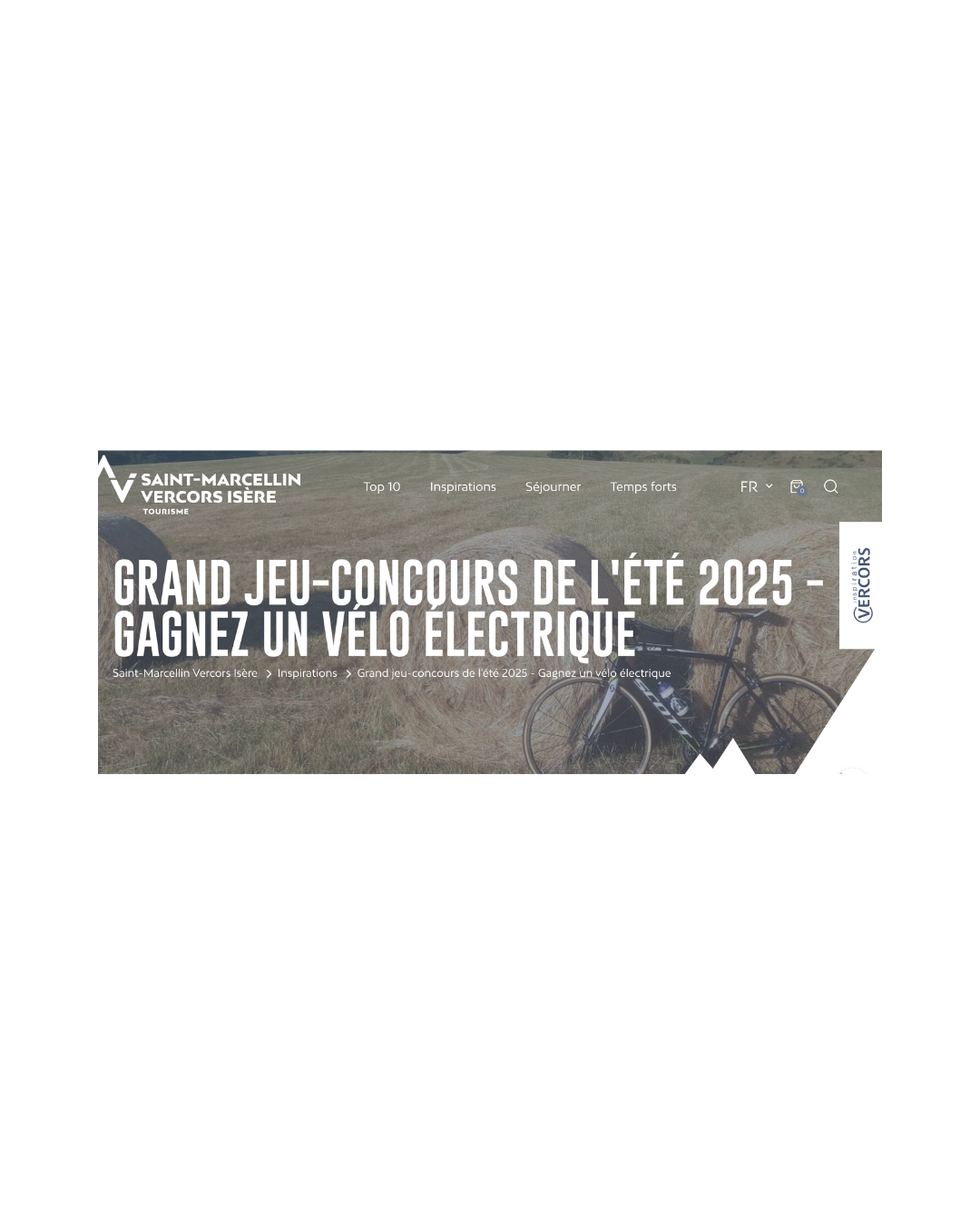 Gagnez un vélo électrique haut de gamme et partez à l’aventure