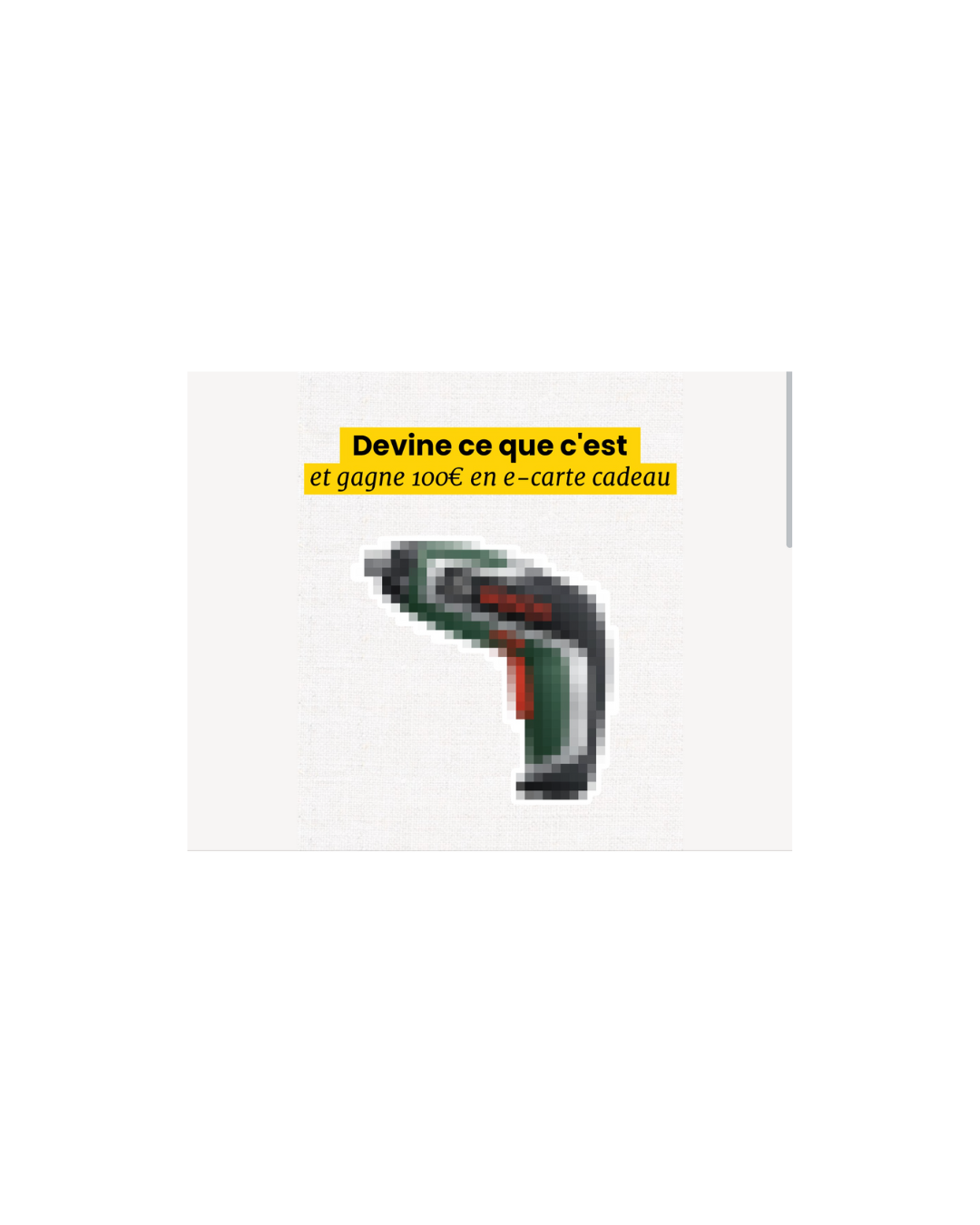 Merci Bricorama : 100 € de shopping bricolage en bons d'achat offerts !