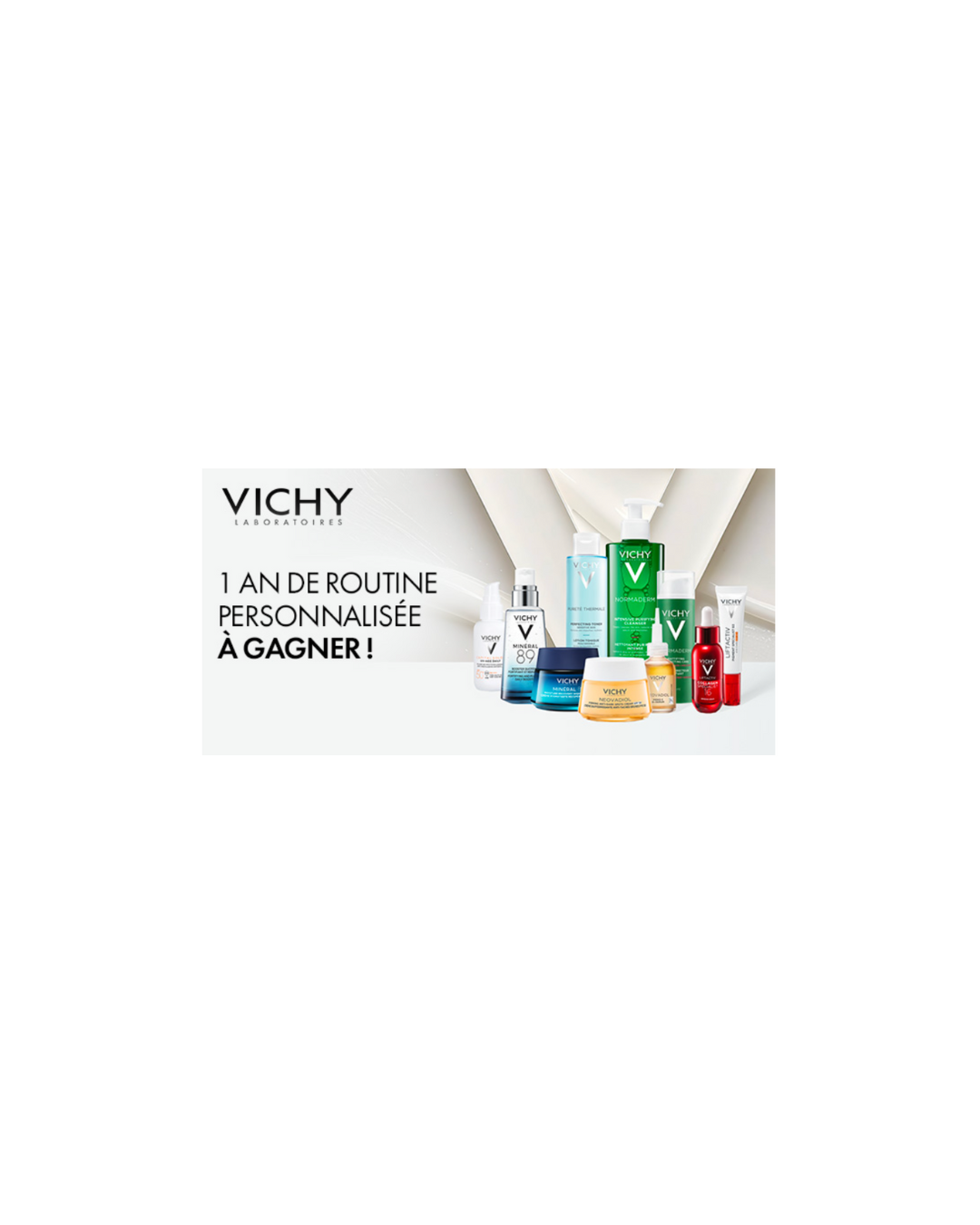 Prenez soin de votre peau gratuitement avec Vichy