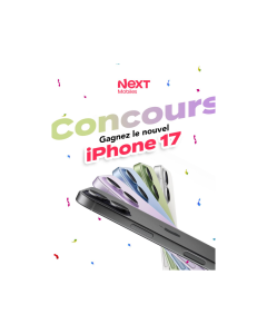 Next Mobiles vous offre un iPhone 17 flambant neuf !