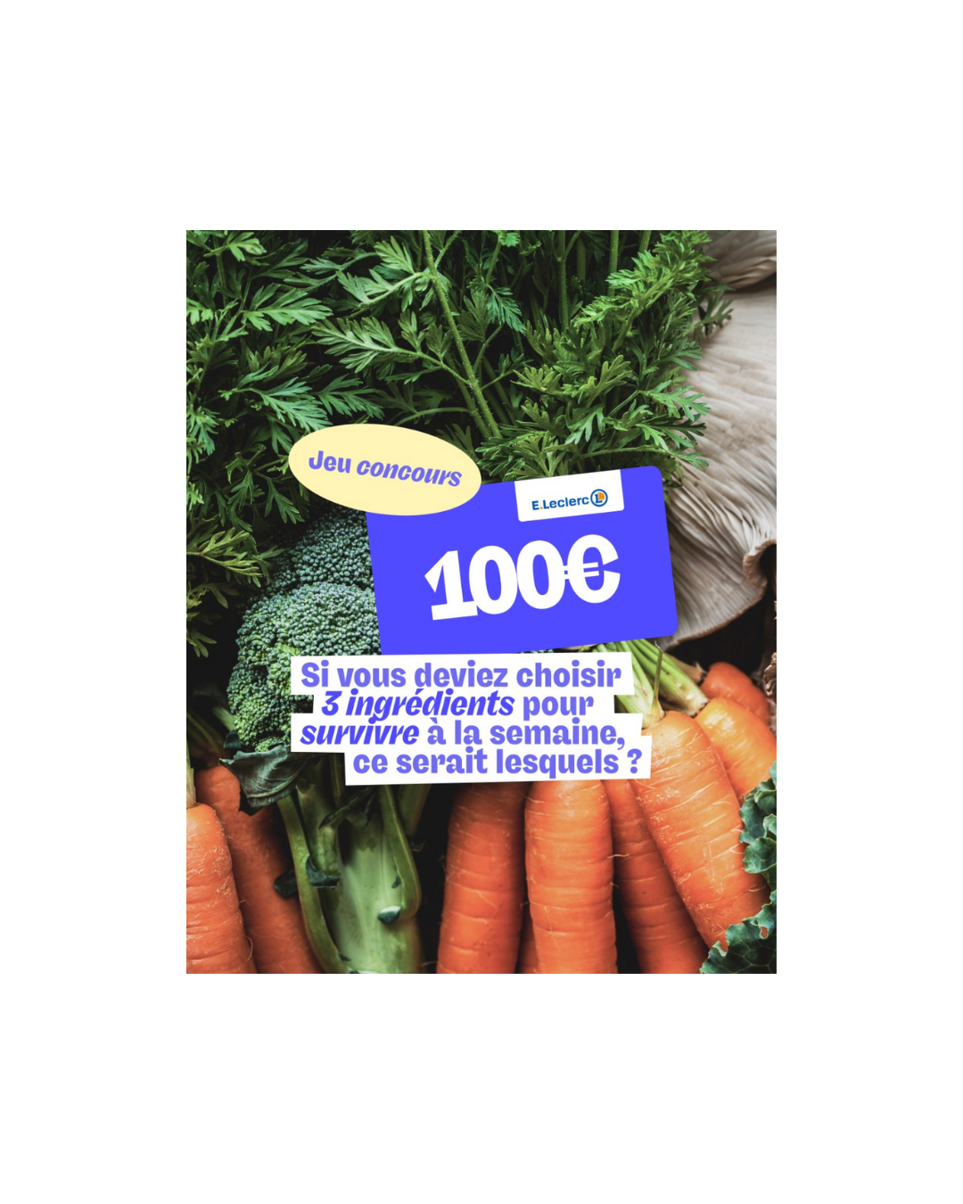 Ça vous tente, 100 € de courses gratuites avec E.Leclerc Drive ?