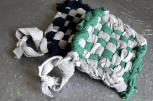 Fabriquer une éponge lavable type Tawashi