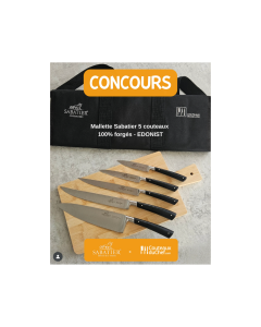 Concours gourmet : une mallette de couteaux Sabatier offerte !