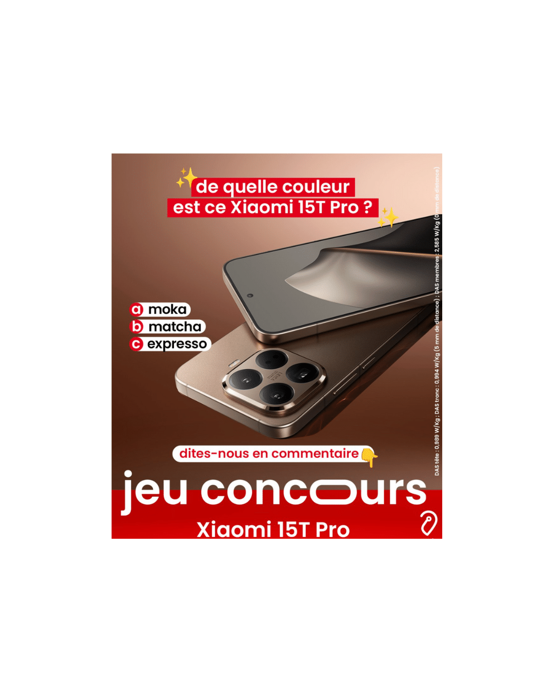 Le smartphone Xiaomi 15T Pro offert par SFR : puissance et style réunis