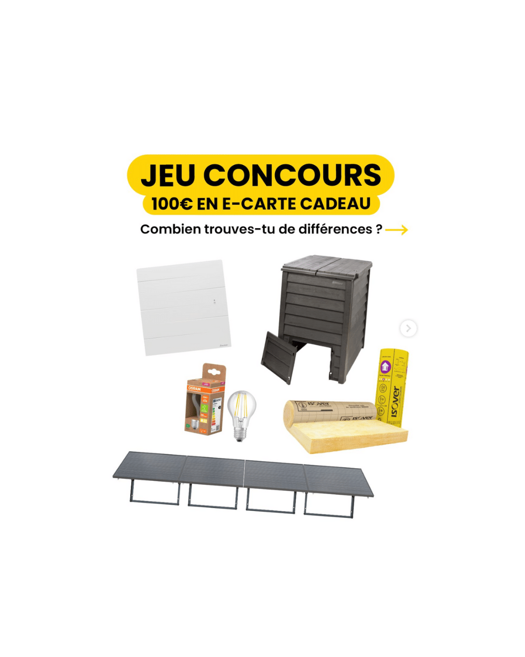 Bricorama vous aide à aménager avec 100 € de carte cadeau à saisir