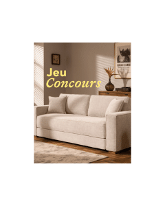 Hypnia vous offre un canapé convertible haut de gramme avec un vrai matelas intégré !