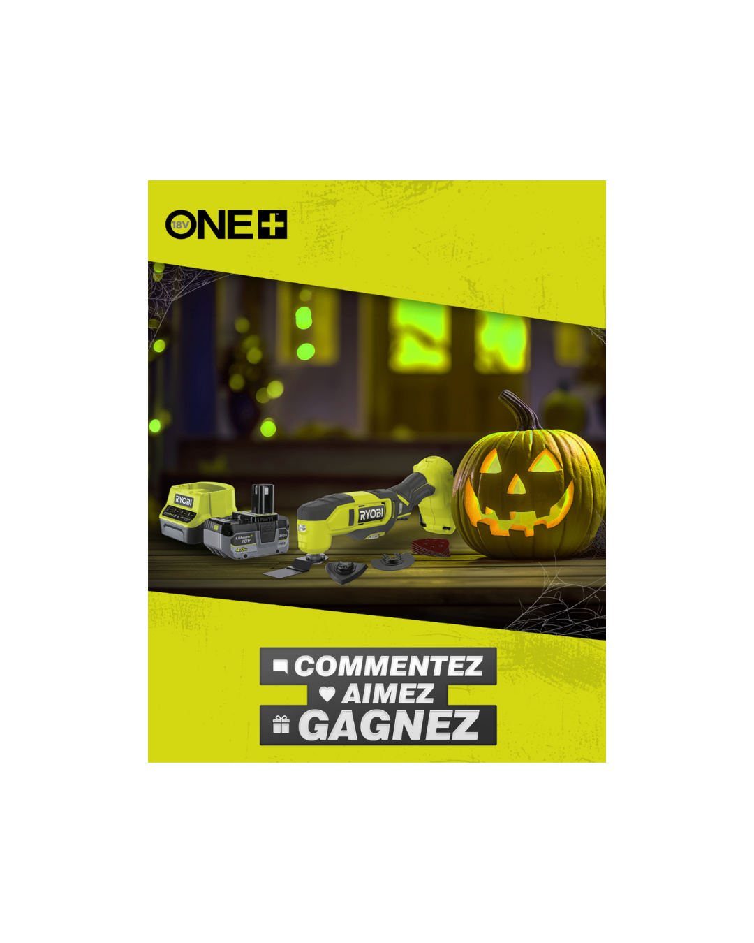 Un pack Ryobi 18 V ONE+ HP + batterie offert : votre atelier va évoluer