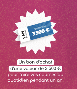 Sopalin vous offre 1 an de courses – valeur 3 500 €