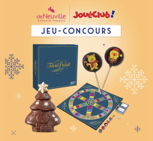 Trivial Pursuit + chocolats gourmands offerts par JouéClub x De Neuville