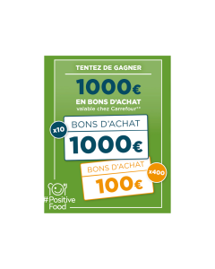 Des fêtes 100% plaisir avec Carrefour : jusqu’à 1000 € de bons d’achat offerts !