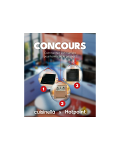 Une plaque à induction, un lave‑vaisselle et un four offerts par Cuisinella