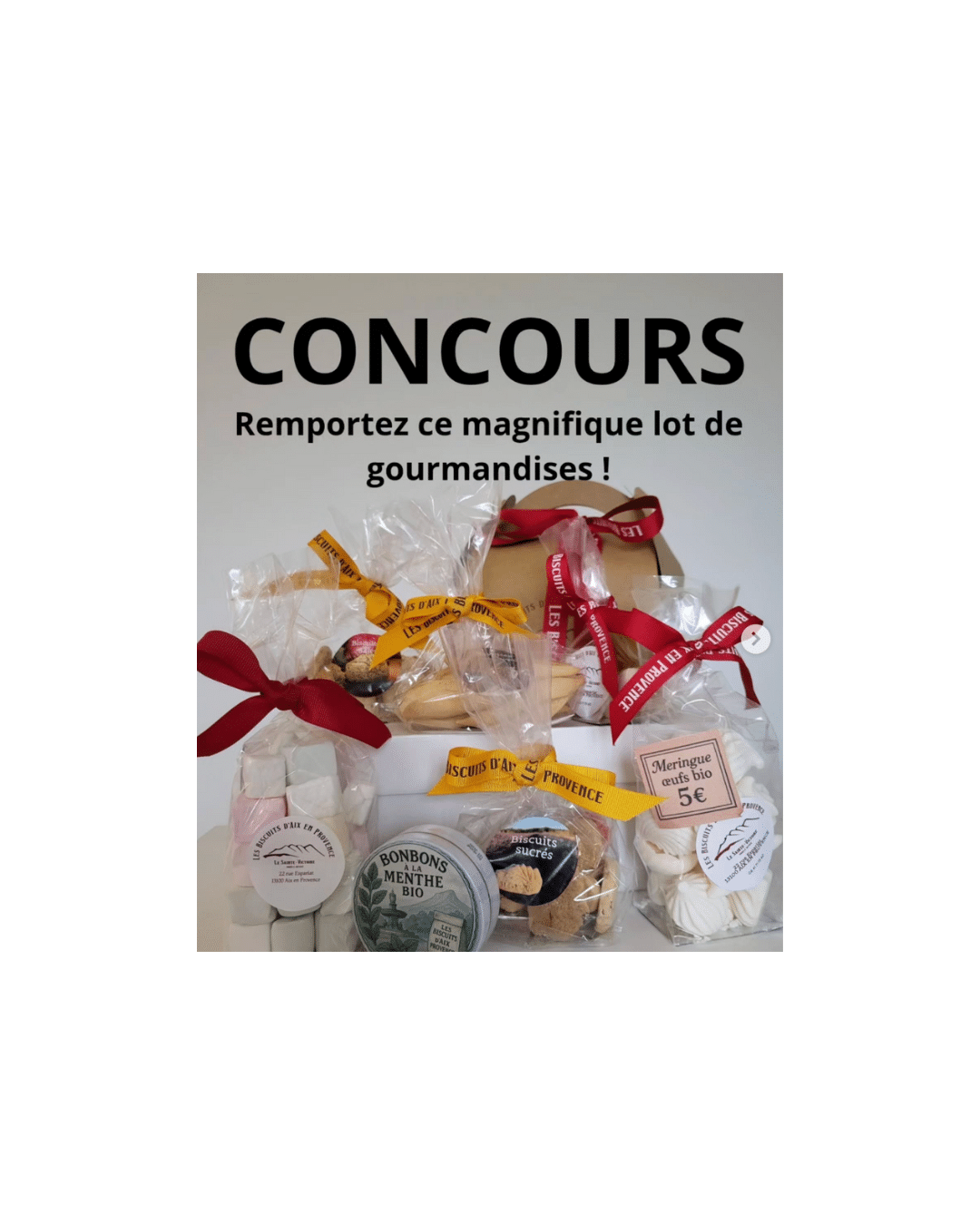 Un Noël tout en douceur avec ce lot de biscuits d’Aix-en-Provence offerts !